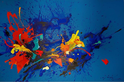 Güngör Taner imzalı tablo — Yağlı Boya, 100×150 cm, 490.000 TL müzayede satışı
