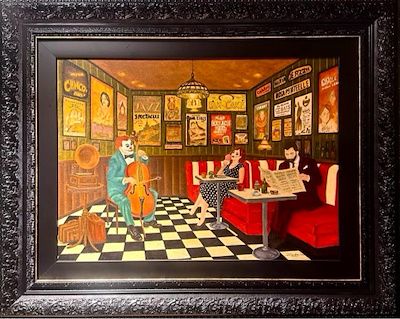 Züleyha İnan imzalı tablo — Yağlı Boya, 50×70 cm, 70.000 TL müzayede satışı