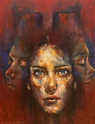 Yaprak Kurtoğlu imzalı tablo — Yağlı Boya, 50×40 cm, 17.000 TL müzayede satışı