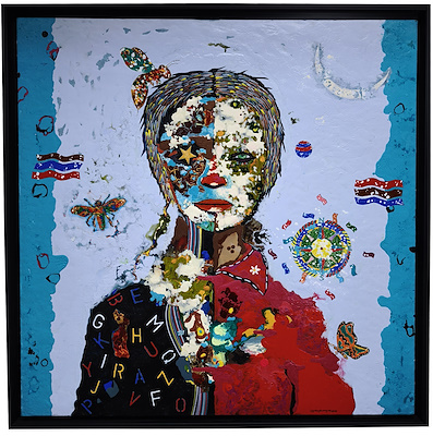 İzzet Arda Onursan imzalı tablo — Yağlı Boya, 80×80 cm, 50.000 TL müzayede satışı