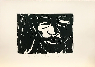 Canan Töreli imzalı tablo — Baskı, 35×50 cm, 500 TL müzayede satışı