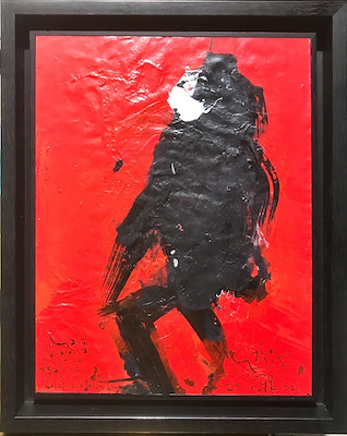 Habip Aydoğdu imzalı tablo — 34×27 cm, 15.000 TL müzayede satışı