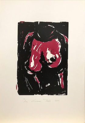 Canan Töreli imzalı tablo — Baskı, 50×35 cm, 500 TL müzayede satışı