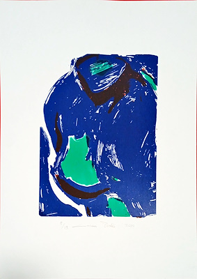 Canan Töreli imzalı tablo — Baskı, 50×35 cm, 500 TL müzayede satışı