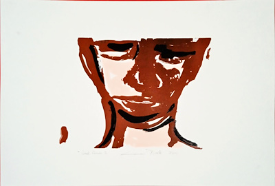 Canan Töreli imzalı tablo — Baskı, 35×50 cm, 550 TL müzayede satışı
