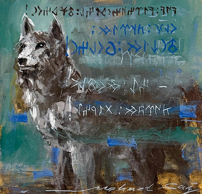 Mehmet Sağ imzalı tablo — Akrilik Boya, 25×25 cm, 2.000 TL müzayede satışı