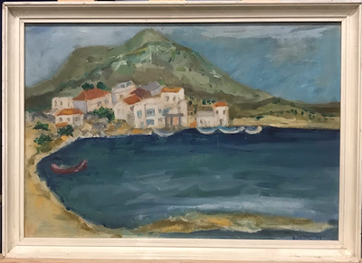 Nurtaç Özler imzalı tablo — 35×50 cm, 1.000 TL müzayede satışı