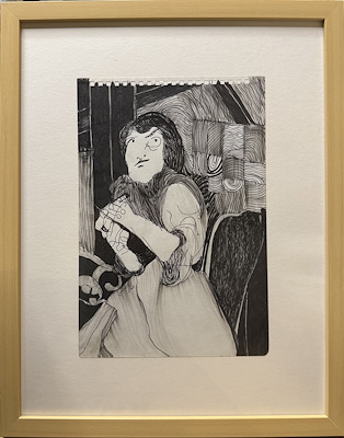Zehra Mirbager imzalı tablo — 28.5×19.5 cm, 6.000 TL müzayede satışı
