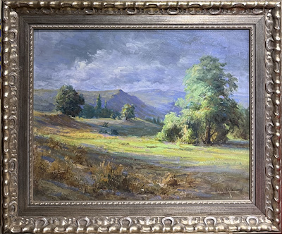 Shahruk İhtiyar imzalı tablo — 50×70 cm, 5.000 TL müzayede satışı