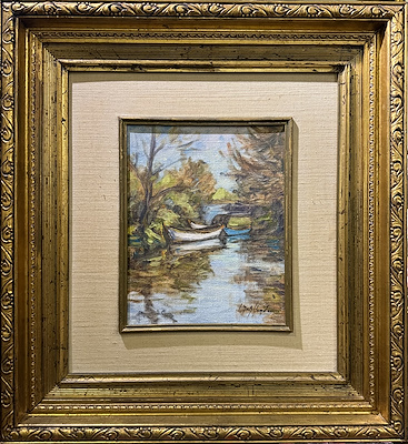 Uğur Yayla imzalı tablo — Yağlı Boya, 31×25 cm, 10.000 TL müzayede satışı