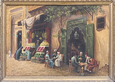 Yervant Chimchisian imzalı tablo — Yağlı Boya, 70×100 cm, 90.000 TL müzayede satışı