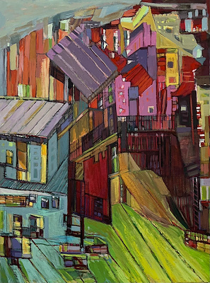 Zahra Mirbagheri imzalı tablo — Karışık Teknik, 80×60 cm, 27.000 TL müzayede satışı