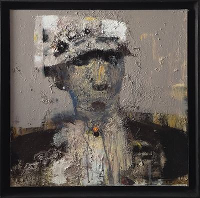 Mustafa Delioğlu imzalı tablo — Yağlı Boya, 50×50 cm, 45.000 TL müzayede satışı