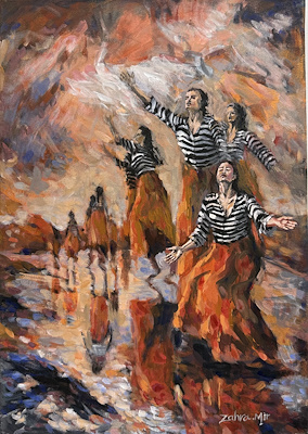 Zehra Mirbager imzalı tablo — Yağlı Boya, 50×35 cm, 18.000 TL müzayede satışı