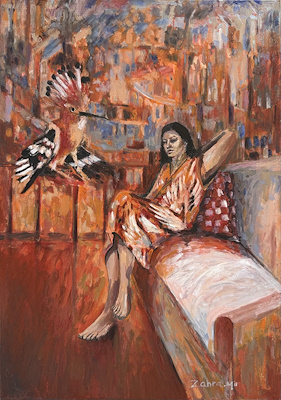 Zehra Mirbager imzalı tablo — Yağlı Boya, 50×35 cm, 20.000 TL müzayede satışı