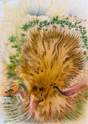 Cengiz Demircioğlu imzalı tablo — Karışık Teknik, 50×35 cm, 18.000 TL müzayede satışı