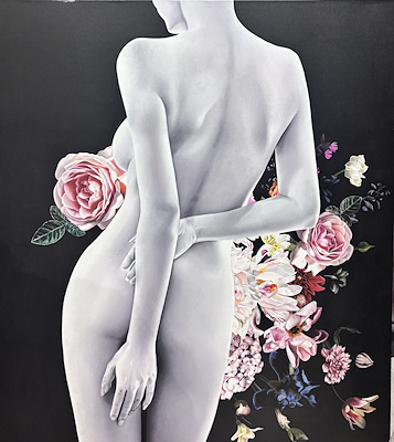 Sevtap Yılmaz imzalı tablo — Yağlı Boya, 100×90 cm, 19.000 TL müzayede satışı