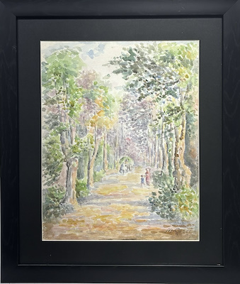 Mustafa Çerçi imzalı tablo — Sulu Boya, 40×30 cm, 2.000 TL müzayede satışı