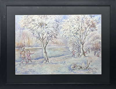 Mustafa Çerçi imzalı tablo — Sulu Boya, 35×50 cm, 1.700 TL müzayede satışı