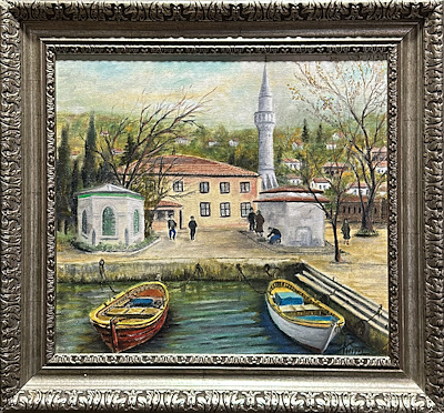 Tuna Saygılı imzalı tablo — Yağlı Boya, 40×37 cm, 4.500 TL müzayede satışı