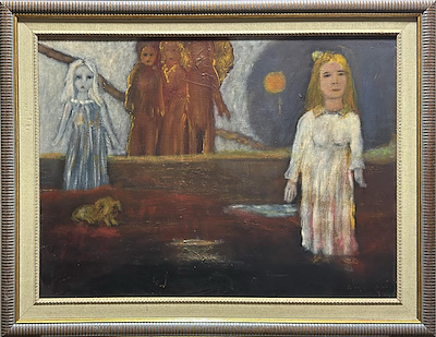 Nazmi Yılmaz imzalı tablo — Yağlı Boya, 60×47 cm, 14.000 TL müzayede satışı