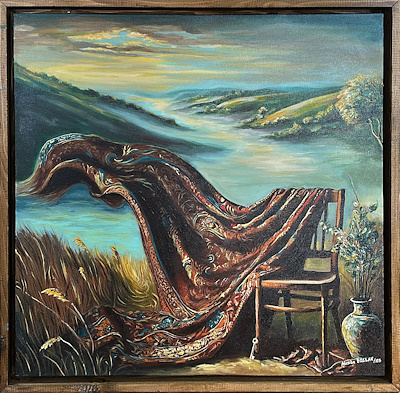 Nesibe Bozlak imzalı tablo — Akrilik Boya, 60×60 cm, 3.750 TL müzayede satışı