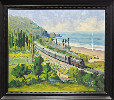 Kaan Aybatlı imzalı tablo — Yağlı Boya, 60×70 cm, 4.500 TL müzayede satışı