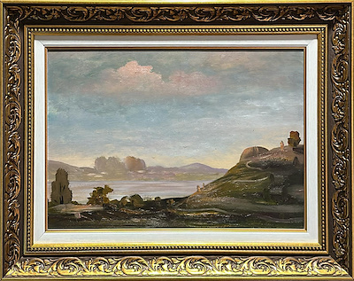Sadık B. imzalı tablo — Yağlı Boya, 47×32 cm, 4.250 TL müzayede satışı