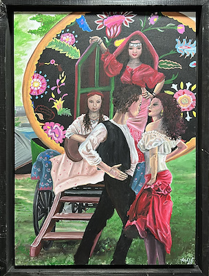 Aslı Karabudak imzalı tablo — Yağlı Boya, 40×60 cm, 4.250 TL müzayede satışı