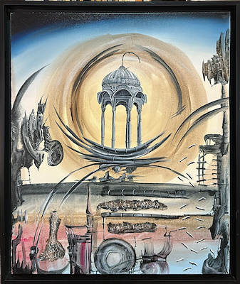 Tuğçe Karabacak imzalı tablo — Yağlı Boya, 50×60 cm, 15.000 TL müzayede satışı