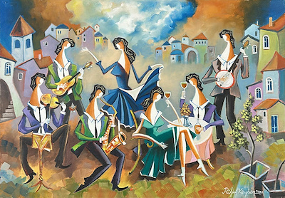 Rifai Kayhan imzalı tablo — Yağlı Boya, 50×70 cm, 11.000 TL müzayede satışı