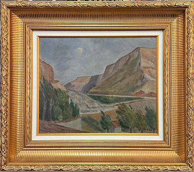 Şemsi Arel imzalı tablo — Yağlı Boya, 33×40 cm, 35.000 TL müzayede satışı