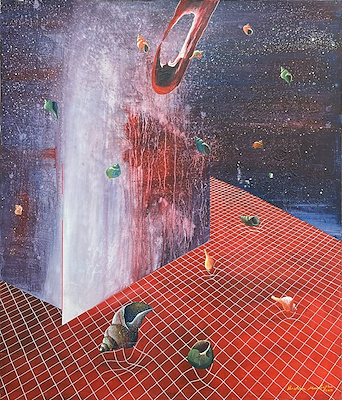 İbrahim Mankaloğlu imzalı tablo — Yağlı Boya, 100×85 cm, 12.000 TL müzayede satışı