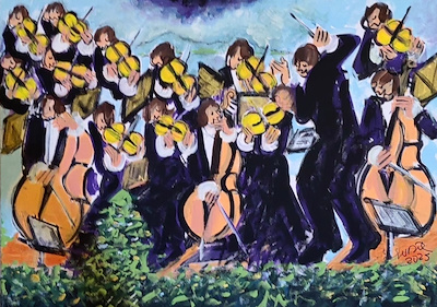 Suna Özkalan imzalı tablo — Yağlı Boya, 70×50 cm, 30.000 TL müzayede satışı