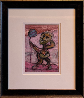 Erhan Hökelek imzalı tablo — Yağlı Boya, 18×13 cm, 2.500 TL müzayede satışı