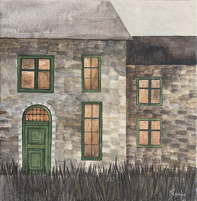Katheryn Kempa imzalı tablo — Akrilik Boya, 30×30 cm, 5.000 TL müzayede satışı