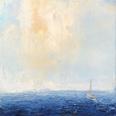 İlhan Aydan imzalı tablo — Yağlı Boya, 30×30 cm, 4.750 TL müzayede satışı
