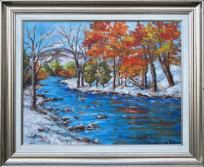 Atiye Arıkan imzalı tablo — Yağlı Boya, 40×50 cm, 2.000 TL müzayede satışı