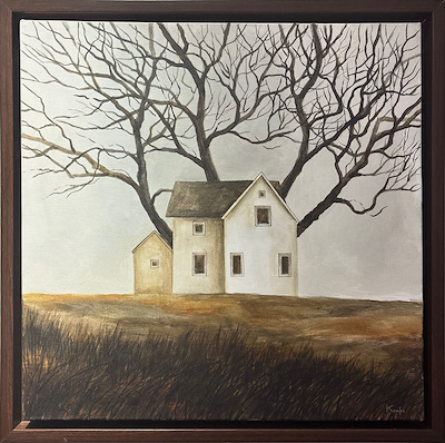 Katheryn Kempa imzalı tablo — Akrilik Boya, 50×50 cm, 7.500 TL müzayede satışı