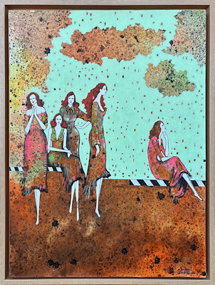 Emel Genç imzalı tablo — Akrilik Boya, 80×60 cm, 9.000 TL müzayede satışı