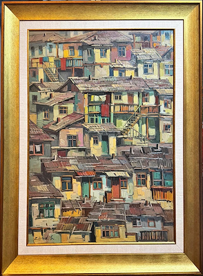 Ziyad Sultanov imzalı tablo — Yağlı Boya, 80×60 cm, 60.000 TL müzayede satışı
