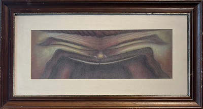 Muhsin Bilyap imzalı tablo — Pastel Boya, 20×55 cm, 2.250 TL müzayede satışı