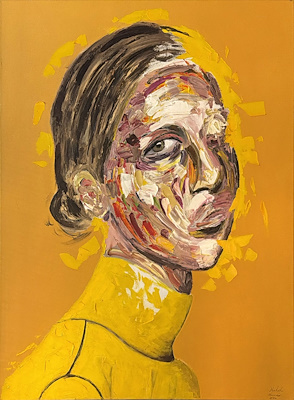 Mustafa Uzunay imzalı tablo — Yağlı Boya, 110×90 cm, 19.000 TL müzayede satışı