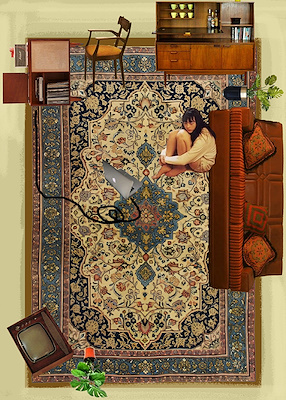 Ömer Faruk Erdoğan imzalı tablo — Baskı, 50×35 cm, 10.000 TL müzayede satışı