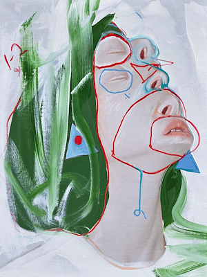Zafer Malkoç imzalı tablo — 93×70 cm, 100.000 TL müzayede satışı