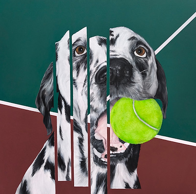 Ceyda Tırtıl Özdemir imzalı tablo — Yağlı Boya, 100×100 cm, 50.000 TL müzayede satışı