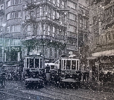 Ara Güler imzalı tablo — 70×80 cm, 50.000 TL müzayede satışı