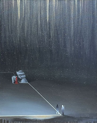 Beşir Bayar imzalı tablo — Yağlı Boya, 50×60 cm, 20.000 TL müzayede satışı