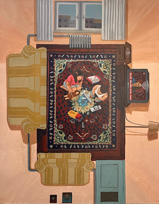 Ömer Faruk Erdoğan imzalı tablo — Akrilik Boya, 50×40 cm, 60.000 TL müzayede satışı