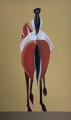 Turhan Selçuk imzalı tablo — Serigrafi, 70×50 cm, 13.500 TL müzayede satışı